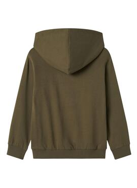Pullover Name It Dico Boredof Grün für Jungen