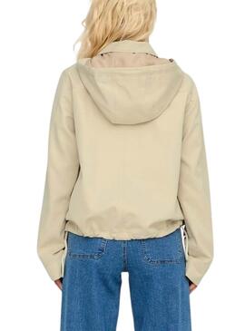 Parka Only Norma beige für Damen.