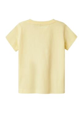 T-shirt Name It Bethany gelb für Mädchen