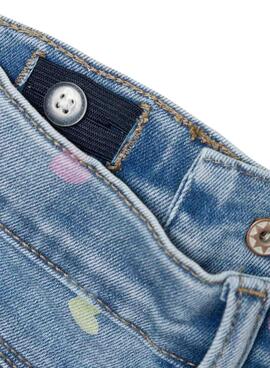 Jeans Name It Bella Hearts für Mädchen.