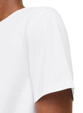 T-shirt Jack and Jones Corp weiß für Herren
