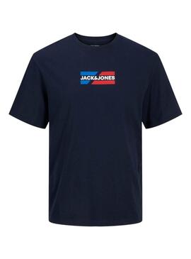 T-shirt Jack and Jones Corp in Marineblau für Herren.
