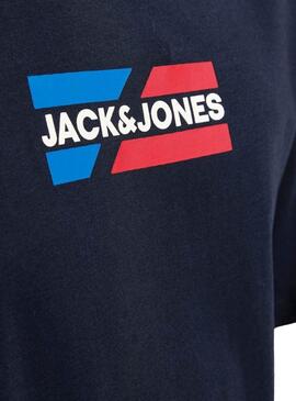 T-shirt Jack and Jones Corp in Marineblau für Herren.