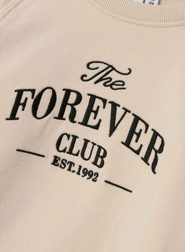 Sudadera Name It Tomak beige für Mädchen