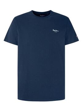 T-Shirt Pepe Jeans Original Basic Marine für Männer