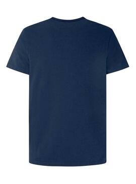 T-Shirt Pepe Jeans Original Basic Marine für Männer