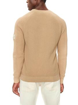 Pullover Calvin Klein Jeans Easy in Beige für herren