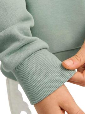 Sweatshirt Jack and Jones Caleb grün für Herren.