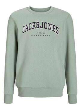 Sweatshirt Jack and Jones Caleb grün für Herren.