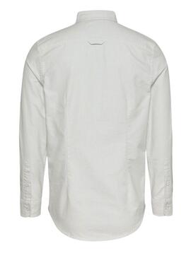 Hemd Tommy Jeans Stripe Oxford weiß für Herren