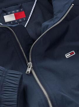 Jacke Tommy Jeans Essential Marineblau für Herren