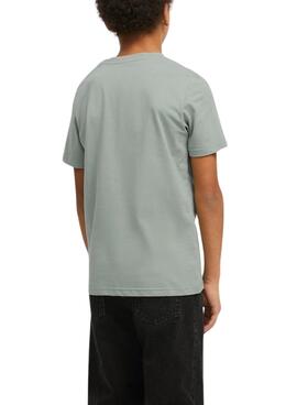 T-Shirt Jack and Jones Simon grün.