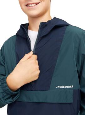 Windbreaker Jack and Jones Packable Marine Kinder.