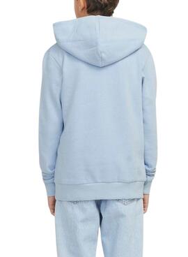 Kapuzenpullover Jack and Jones Caleb, blau für Jungen.