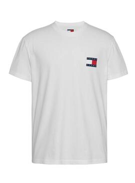 T-shirt Tommy Jeans Heritage weiß für Herren