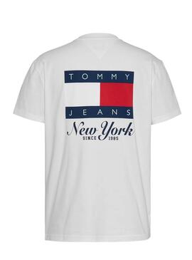 T-shirt Tommy Jeans Heritage weiß für Herren