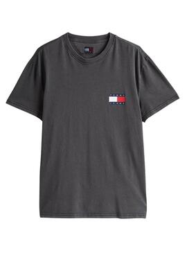 T-shirt Tommy Jeans Heritage schwarz für Herren