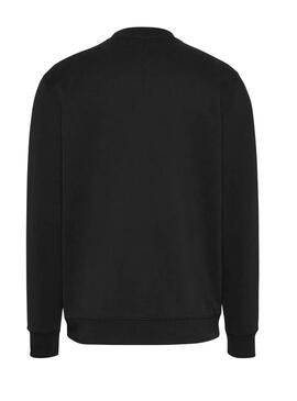 Sweatshirt Tommy Jeans Reg Entry in Schwarz für Herren.