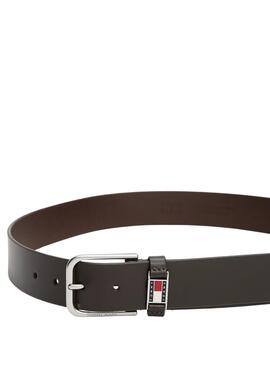 Tommy Jeans Scanton Gürtel in dunkelbraun für Herren