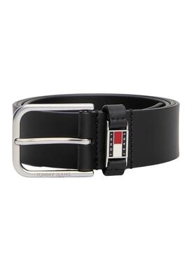 Tommy Jeans Scanton Gürtel in Schwarz für Herren.