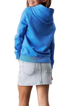 Pullover Calvin Klein Monogram blau Kinder