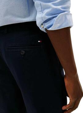 Hose Tommy Hilfiger Denton Marineblau für Herren