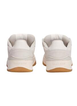 Turnschuhe Tommy Jeans Skate grau für Damen