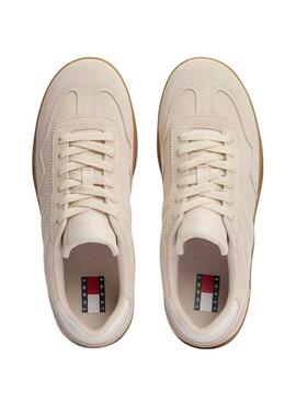 Turnschuhe Tommy Jeans Greenwich beige für Damen