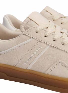 Turnschuhe Tommy Jeans Greenwich beige für Damen