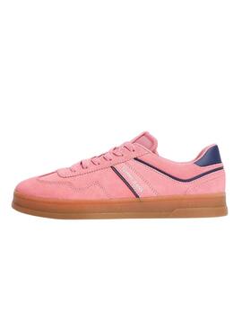 Turnschuhe Tommy Jeans Greenwich rosa für Damen