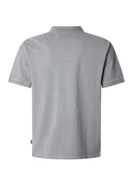 Polo Pepe Jeans New Oliver grau für Herren