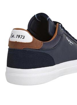 Turnschuhe Pepe Jeans Kenton Court blau für Herren