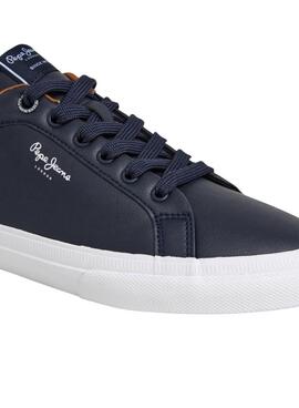 Turnschuhe Pepe Jeans Kenton Court blau für Herren
