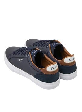 Turnschuhe Pepe Jeans Kenton Court blau für Herren