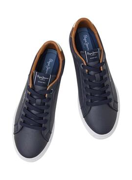 Turnschuhe Pepe Jeans Kenton Court blau für Herren