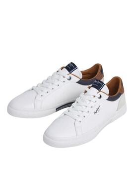 Sneakers Pepe Jeans Kenton Court weiß für Herren