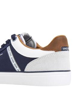 Sneaker Pepe Jeans Kenton Marineblau für Herre.