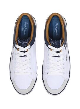 Sneaker Pepe Jeans Kenton in Weiß für Herren.