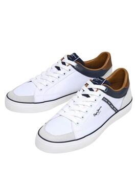 Sneaker Pepe Jeans Kenton in Weiß für Herren.