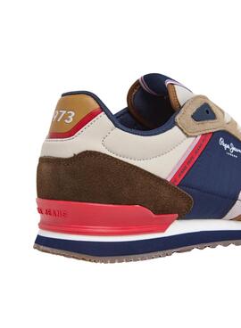 Sneaker Pepe Jeans London Life braun für Herren