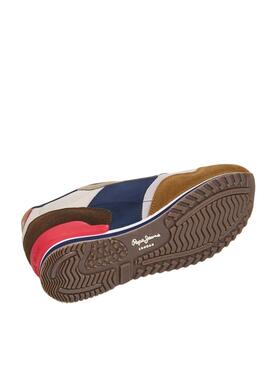 Sneaker Pepe Jeans London Life braun für Herren