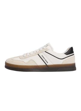Turnschuhe Tommy Jeans Greenwich in Weiß und Schwarz für Herren.