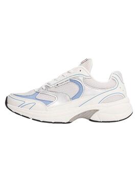 Turnschuhe Tommy Jeans The Coney weiß für Damen