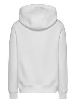 Sweatshirt Tommy Jeans Ess Logo weiß für Damen