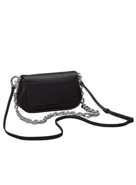 Handtasche Calvin Klein Jeans Monogramm schwarz für Damen.