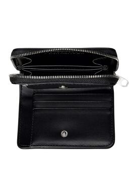 Portemonnaie Calvin Klein Jeans Emblem Schwarz für Damen