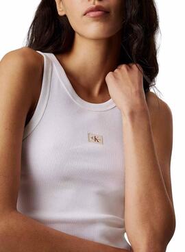 Tanktop Calvin Klein Jeans Tank weiß für Damen