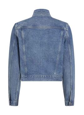 Damenjeansjacke Calvin Klein Jeans Cropped 90s für Damen.