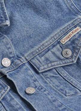 Damenjeansjacke Calvin Klein Jeans Cropped 90s für Damen.