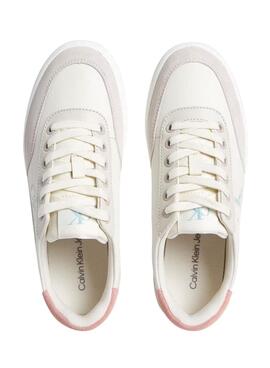 Sneakers Calvin Klein Jeans Classic Cupsole weiß für Damen